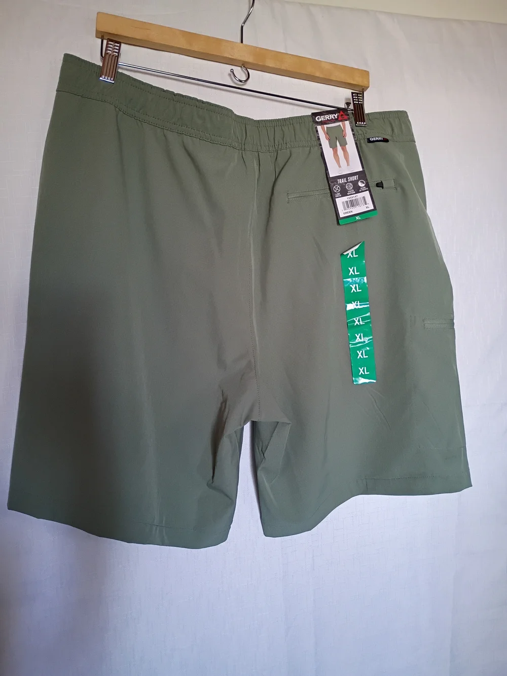 Gerry Men's Weber Olive Green Performance Hybrid Shorts Size XL